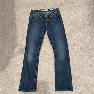 BKE Women's Dark Blue Boot Cut Jeans